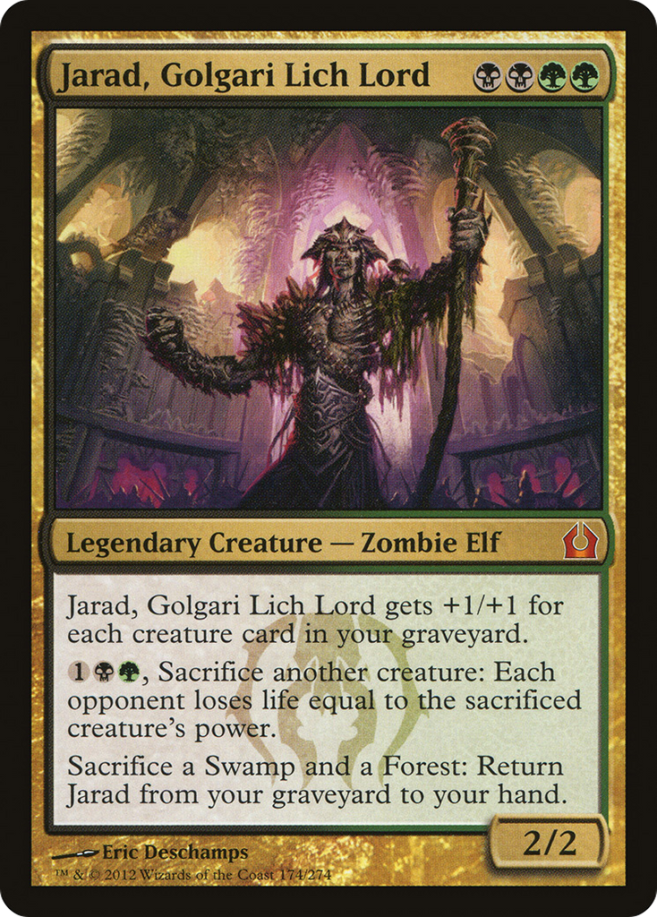 Magic: The Gathering - Jarad, Golgari Lich Lord - Return to Ravnica