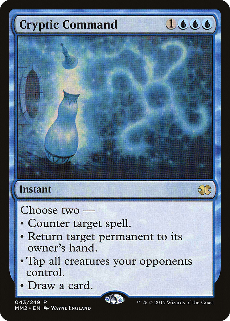 Magic: The Gathering - Cryptic Command - Modern Masters 2015