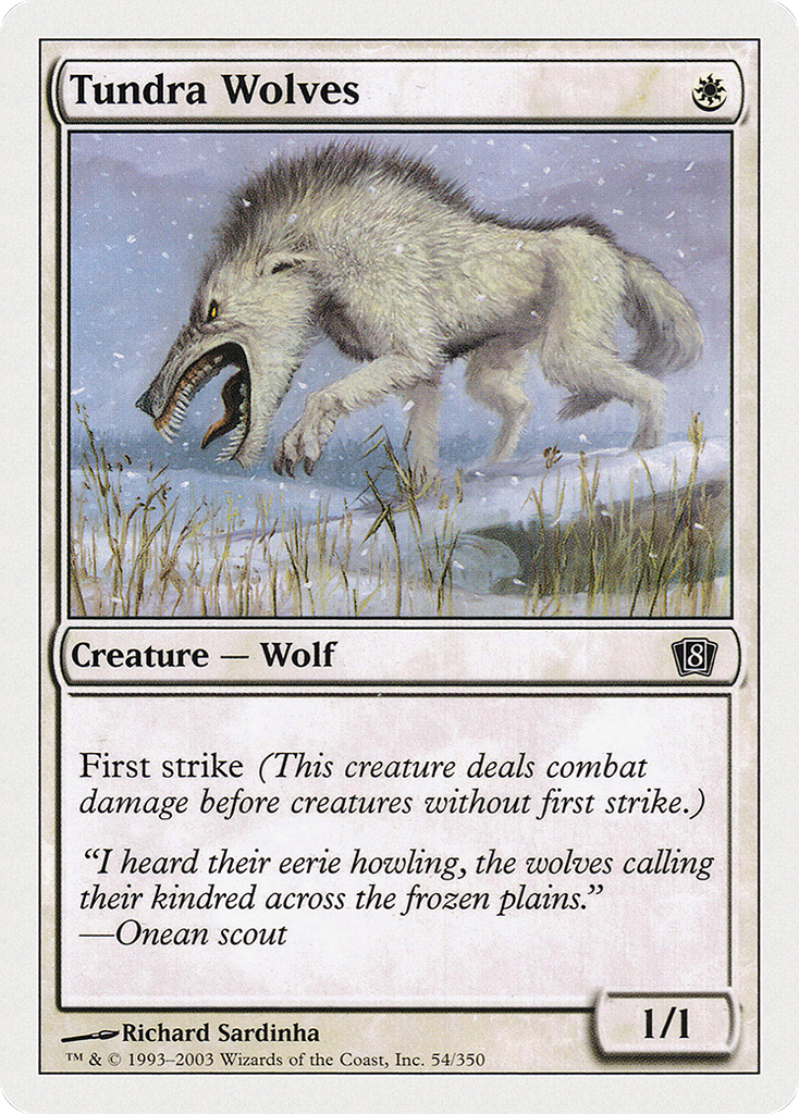 Magic: The Gathering - Tundra Wolves - Eighth Edition
