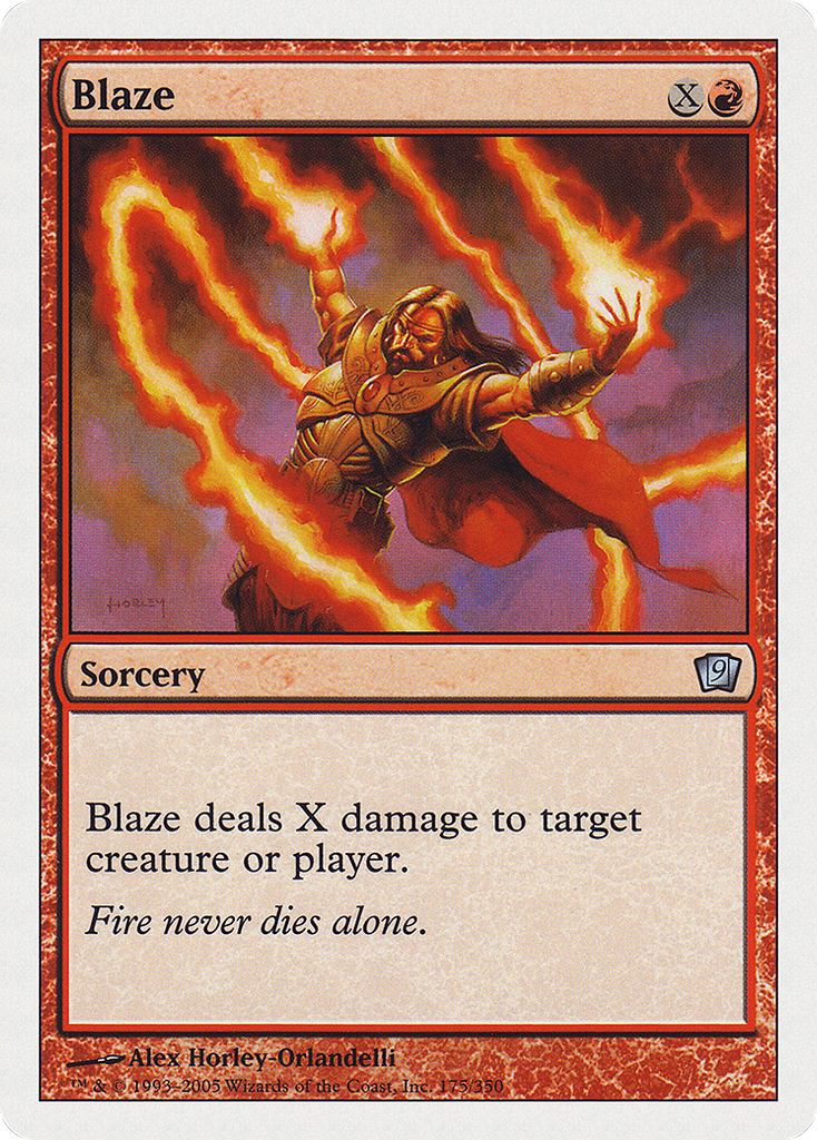 Magic: The Gathering - Blaze - Ninth Edition