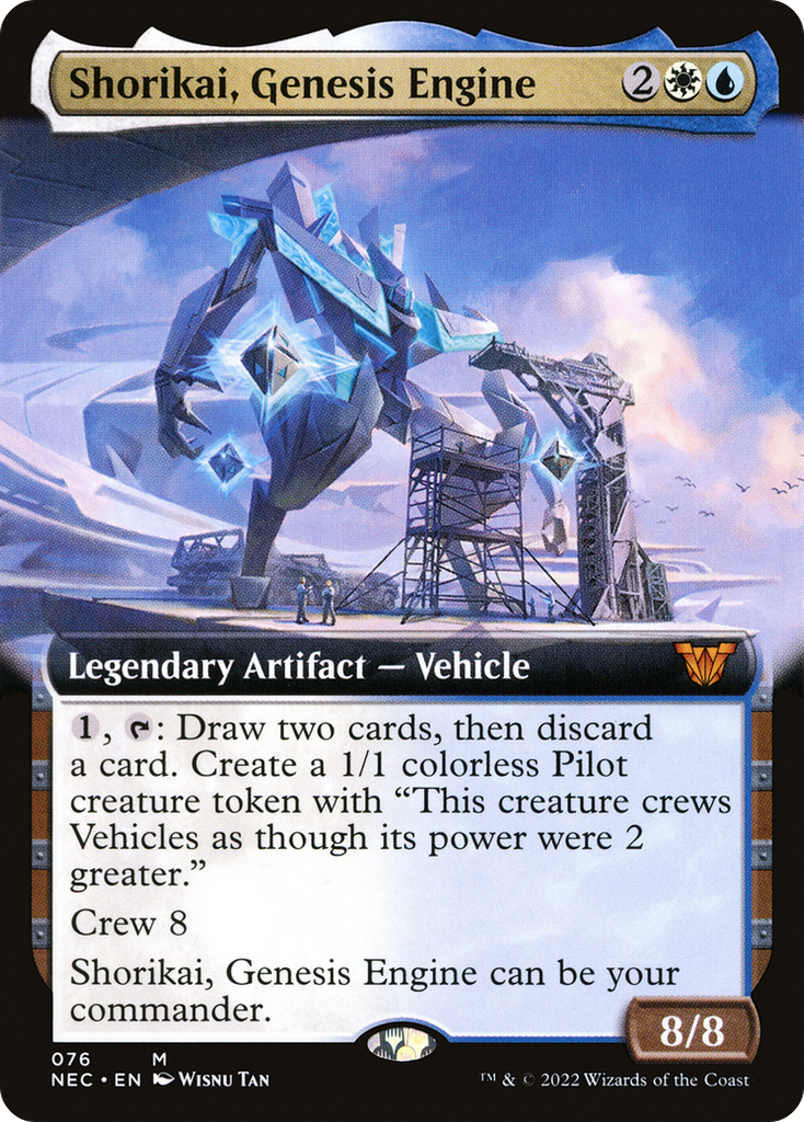 Magic: The Gathering - Shorikai, Genesis Engine - Neon Dynasty Commander