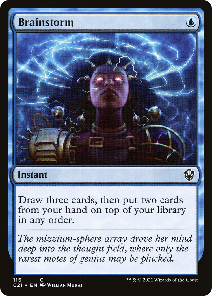 Magic: The Gathering - Brainstorm - Commander 2021