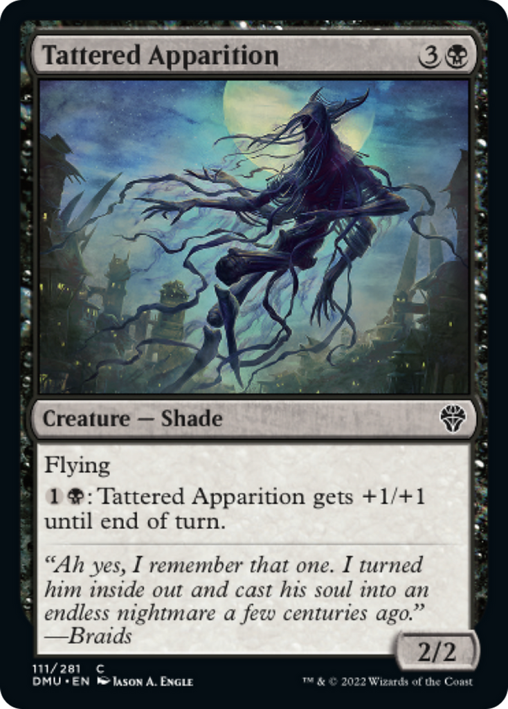 Magic: The Gathering - Tattered Apparition - Dominaria United