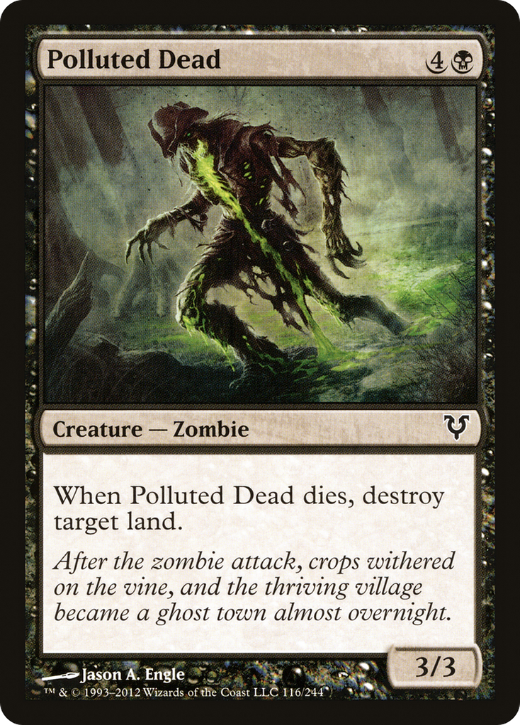 Magic: The Gathering - Polluted Dead - Avacyn Restored