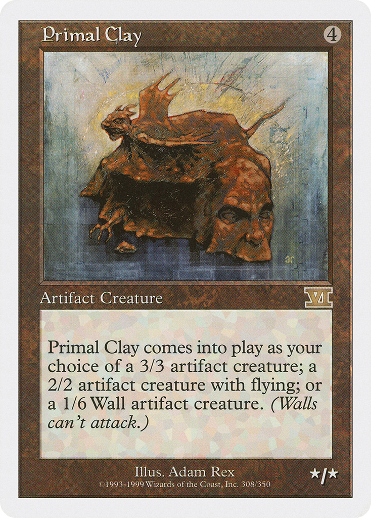 Magic: The Gathering - Primal Clay - Classic Sixth Edition