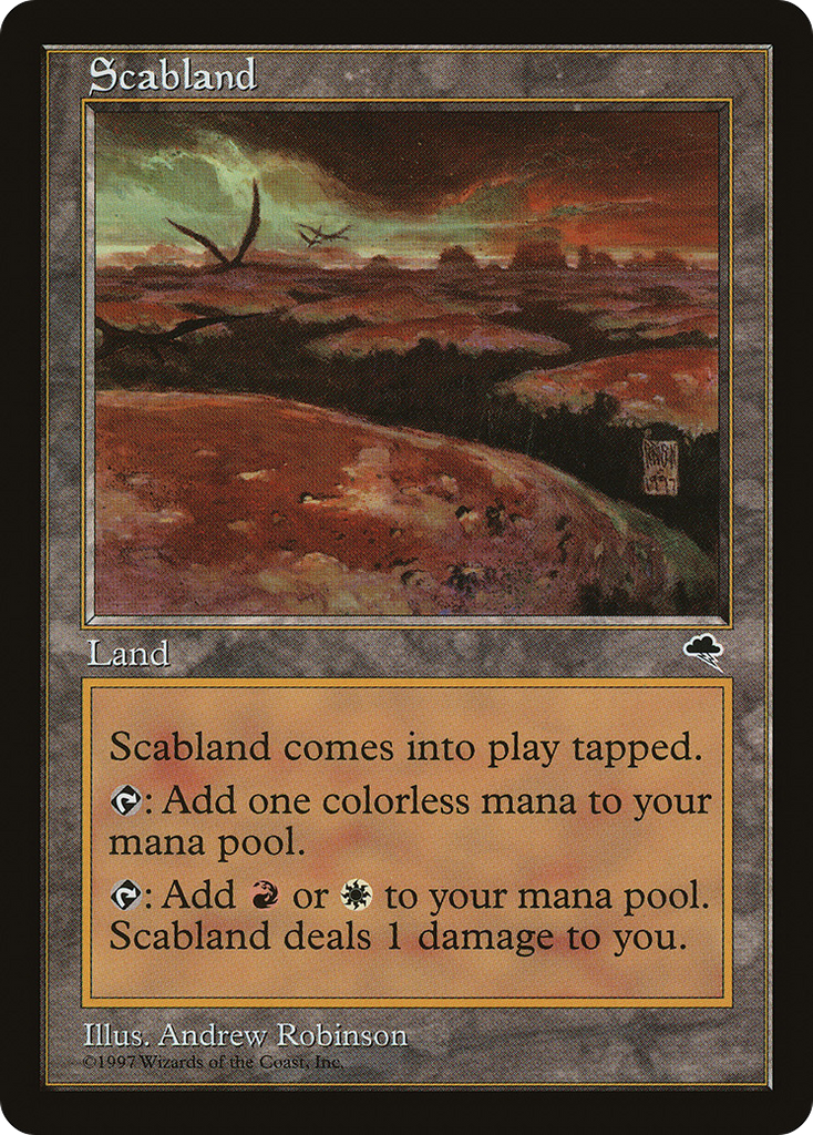 Magic: The Gathering - Scabland - Tempest