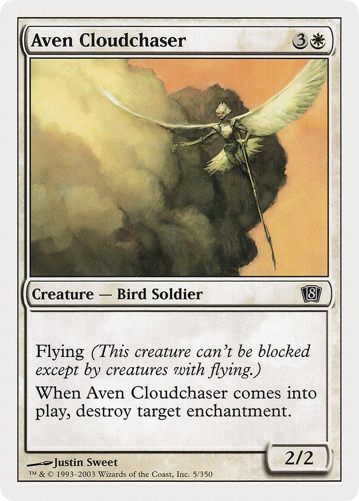Magic: The Gathering - Aven Cloudchaser - Eighth Edition