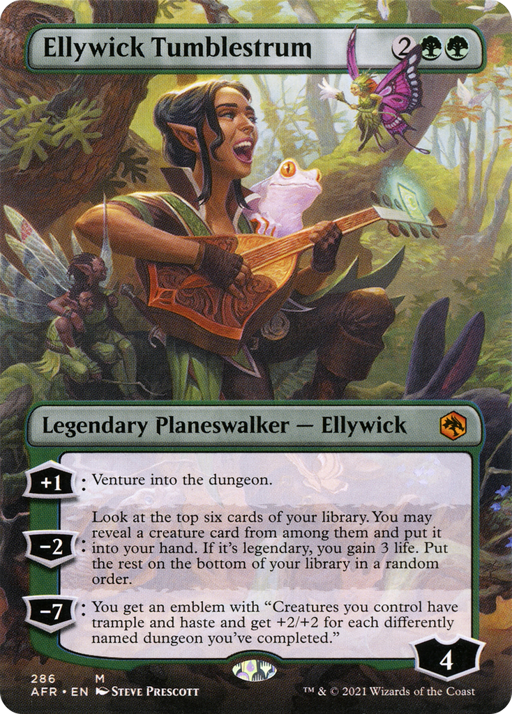 Magic: The Gathering - Ellywick Tumblestrum Foil - Adventures in the Forgotten Realms