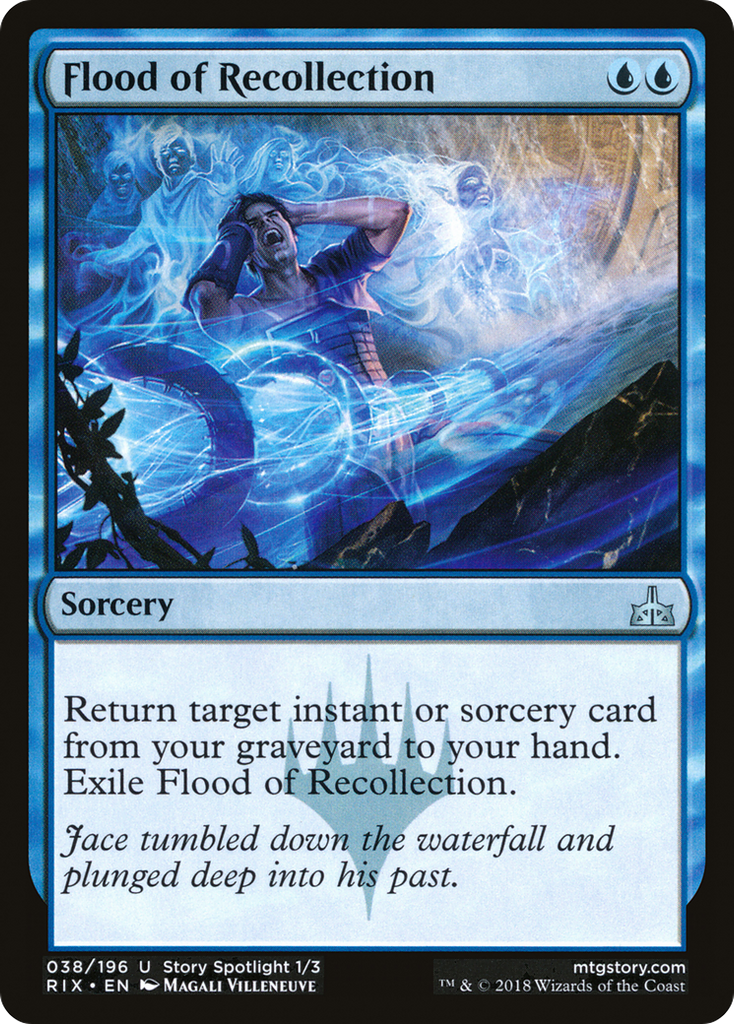 Magic: The Gathering - Flood of Recollection - Rivals of Ixalan