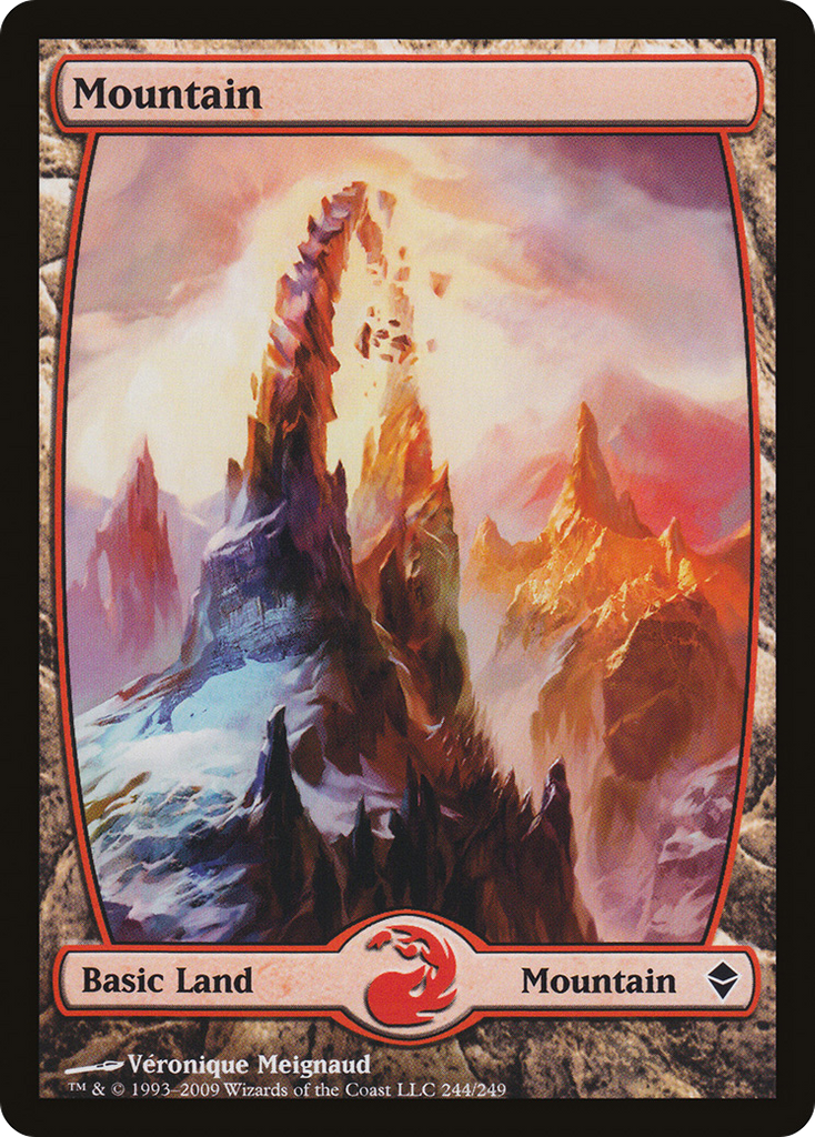 Magic: The Gathering - Mountain - Zendikar