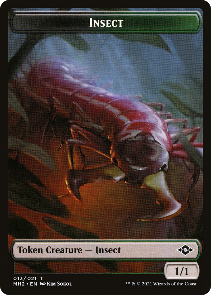 Magic: The Gathering - Insect Token - Modern Horizons 2 Tokens