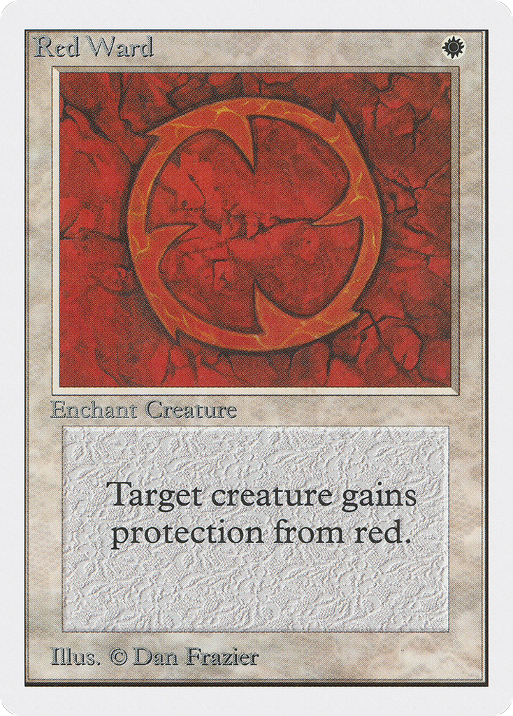 Magic: The Gathering - Red Ward - Unlimited Edition