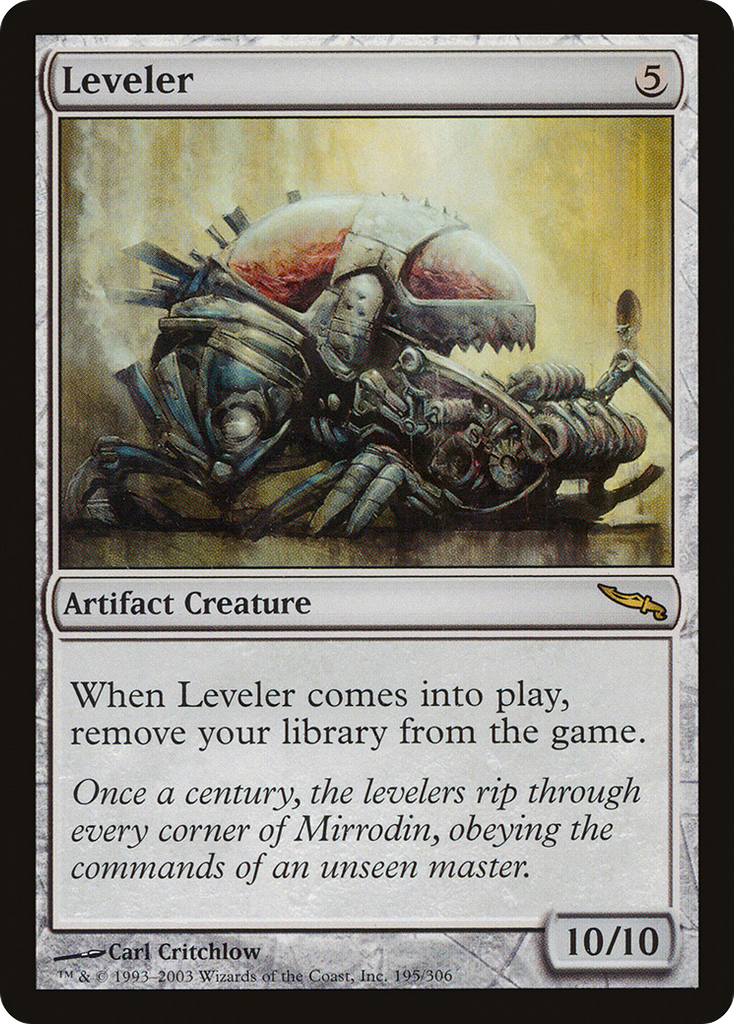 Magic: The Gathering - Leveler - Mirrodin