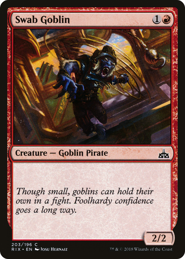 Magic: The Gathering - Swab Goblin - Rivals of Ixalan