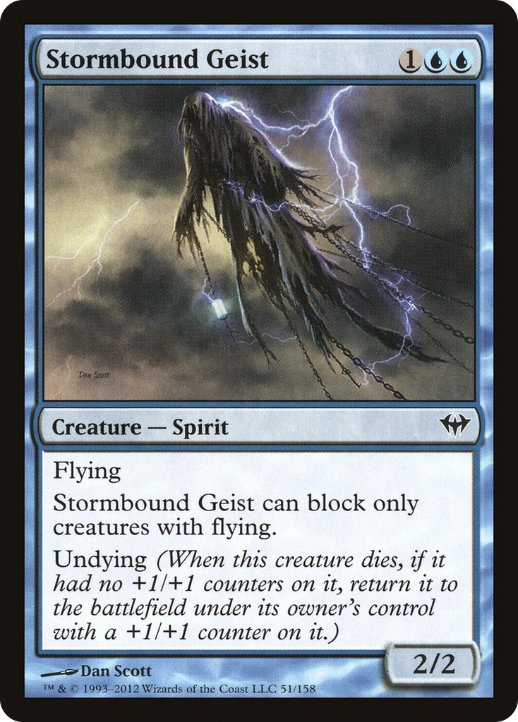 Magic: The Gathering - Stormbound Geist - Dark Ascension