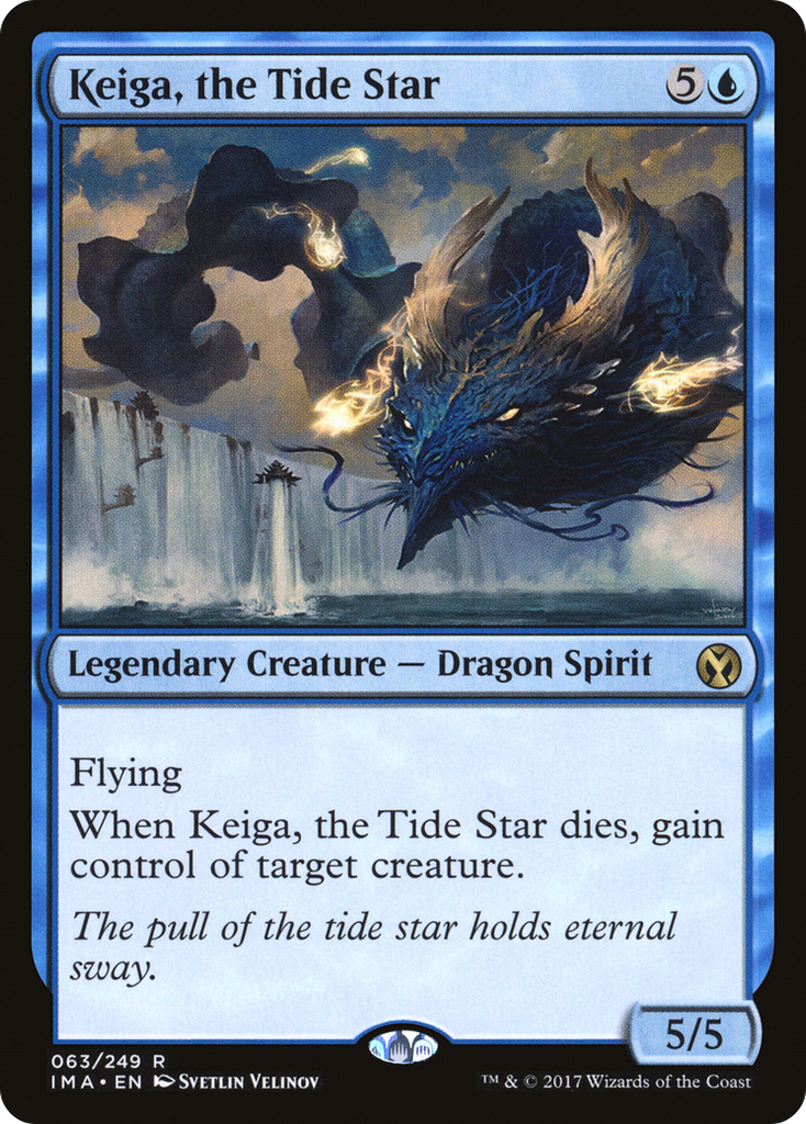 Magic: The Gathering - Keiga, the Tide Star - Iconic Masters