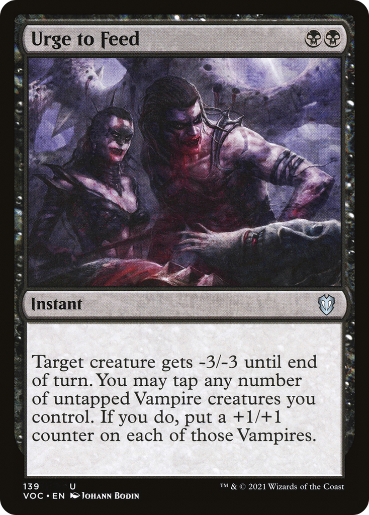 Magic: The Gathering - Urge to Feed - Crimson Vow Commander