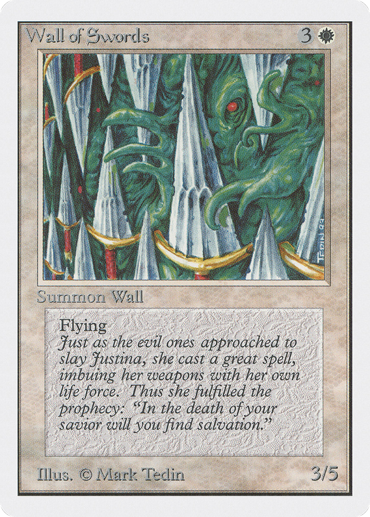 Magic: The Gathering - Wall of Swords - Unlimited Edition
