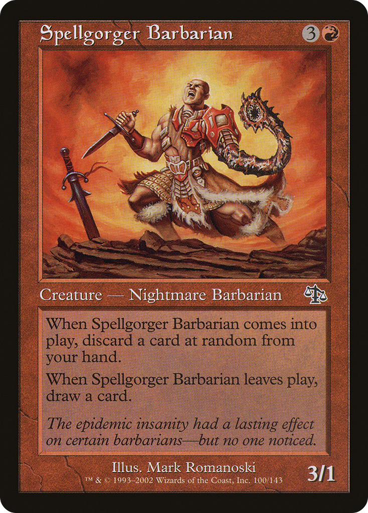 Magic: The Gathering - Spellgorger Barbarian - Judgment