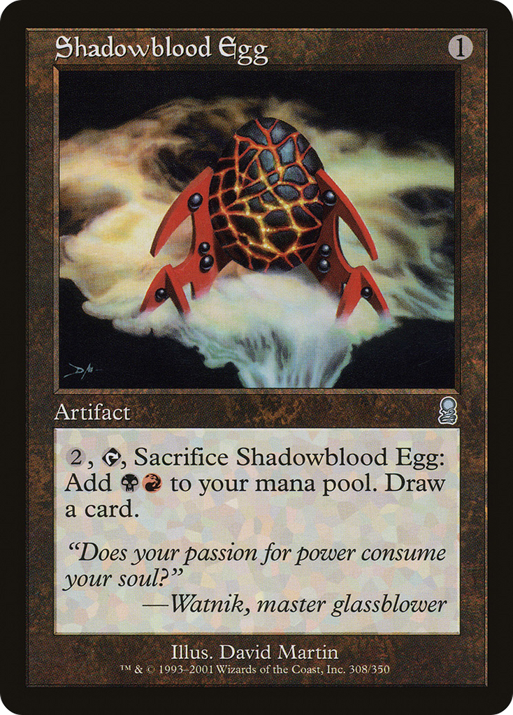 Magic: The Gathering - Shadowblood Egg - Odyssey