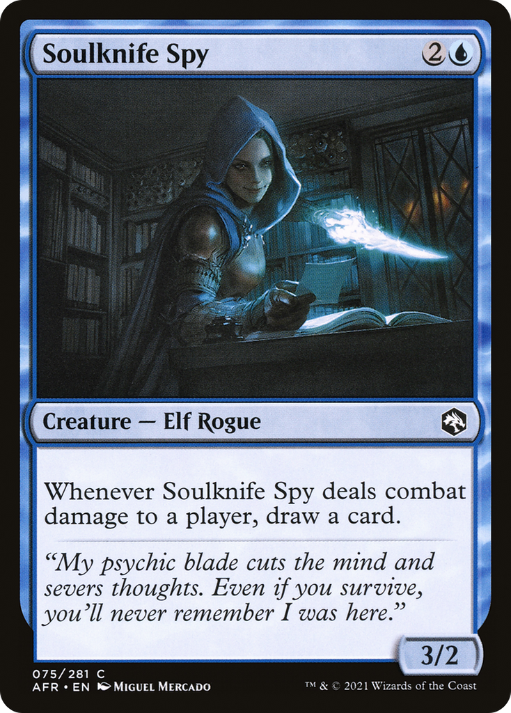 Magic: The Gathering - Soulknife Spy - Adventures in the Forgotten Realms