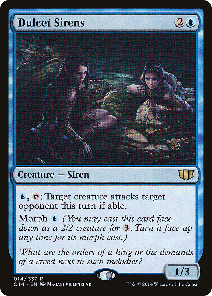 Magic: The Gathering - Dulcet Sirens - Commander 2014