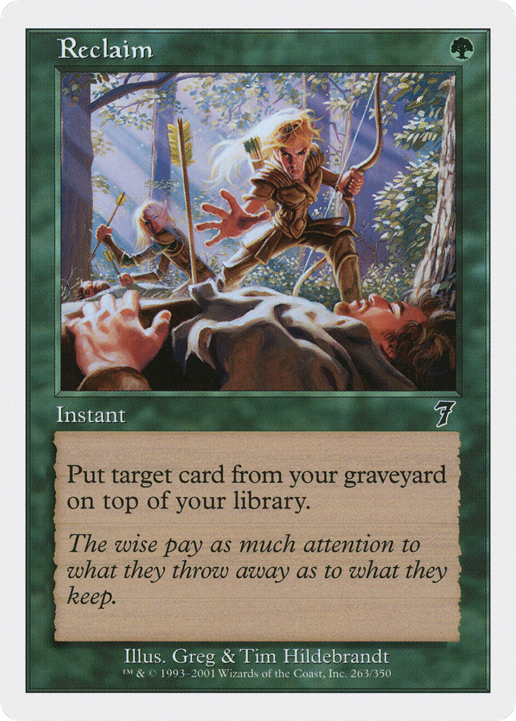 Magic: The Gathering - Reclaim - Seventh Edition