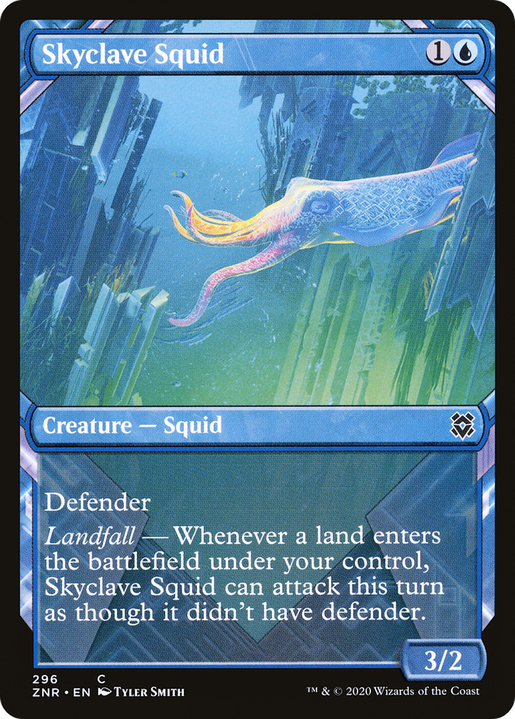 Magic: The Gathering - Skyclave Squid Foil - Zendikar Rising