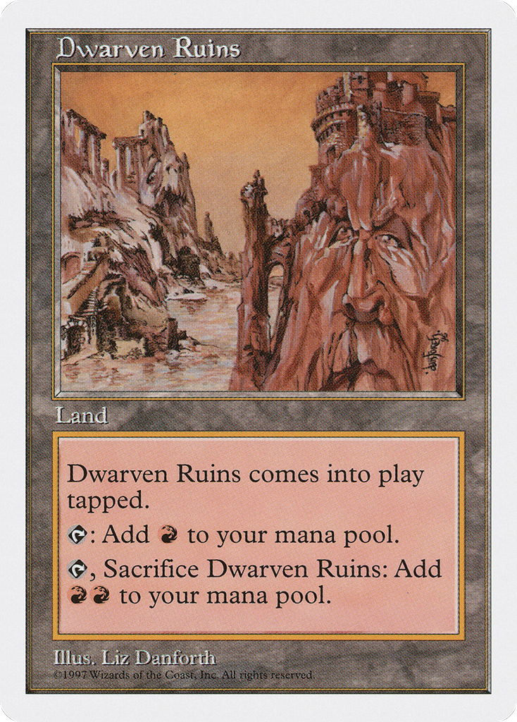 Magic: The Gathering - Dwarven Ruins - Fifth Edition