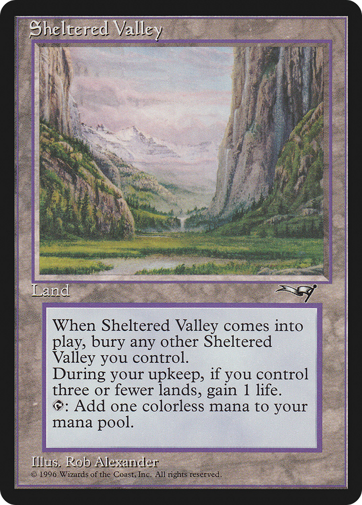 Magic: The Gathering - Sheltered Valley - Alliances
