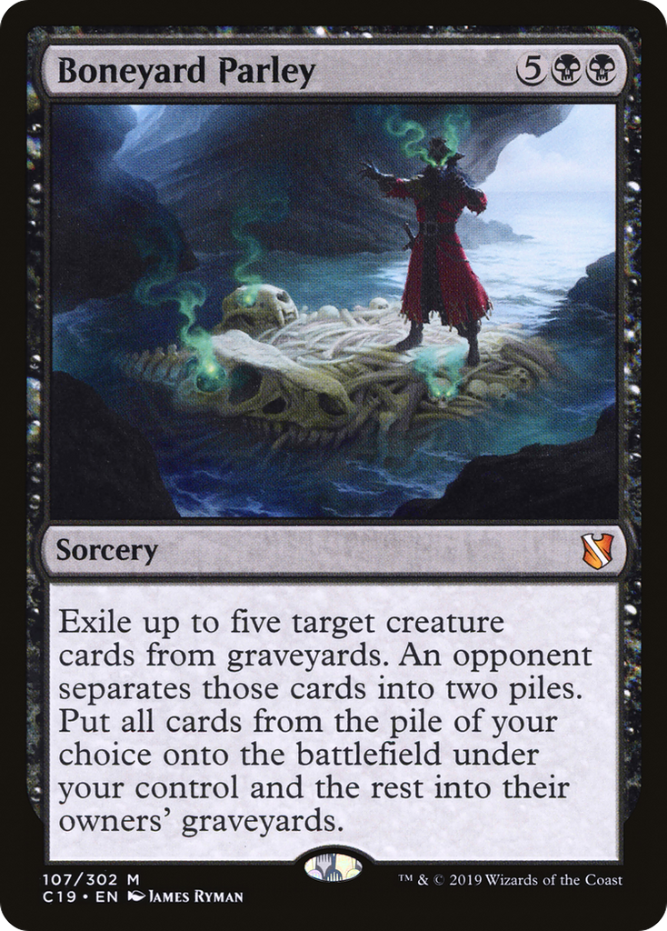 Magic: The Gathering - Boneyard Parley - Commander 2019