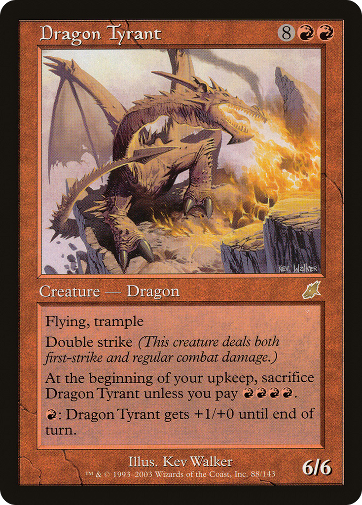 Magic: The Gathering - Dragon Tyrant - Scourge