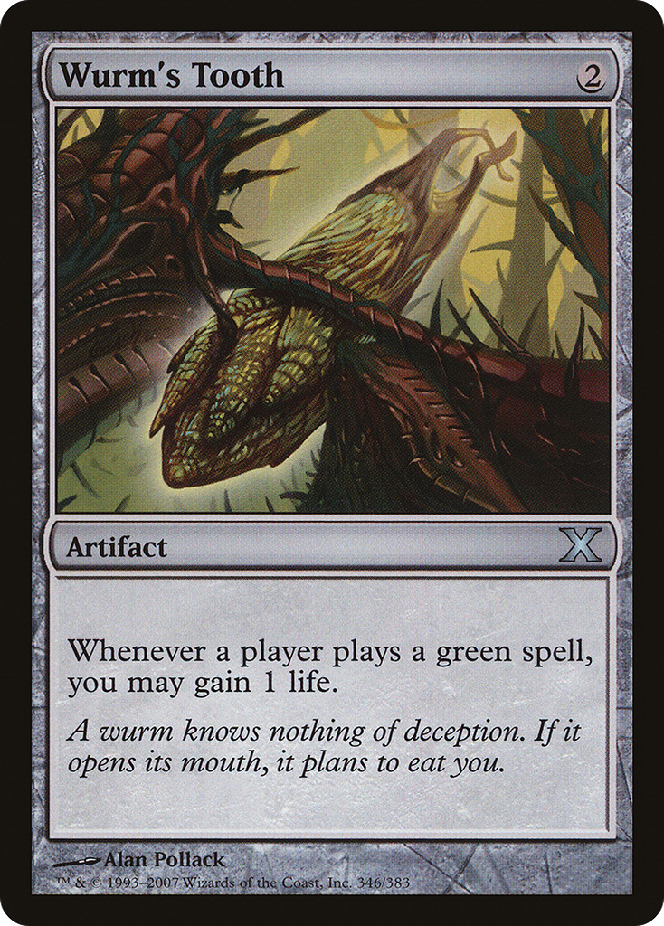 Magic: The Gathering - Wurm's Tooth - Tenth Edition