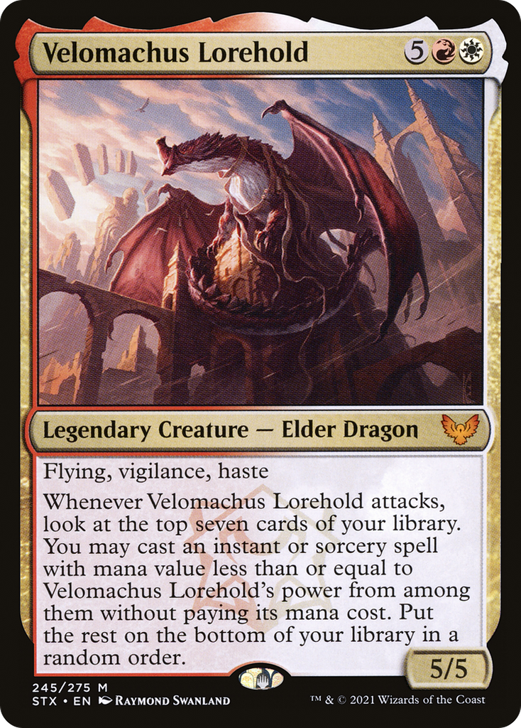Magic: The Gathering - Velomachus Lorehold - Strixhaven: School of Mages