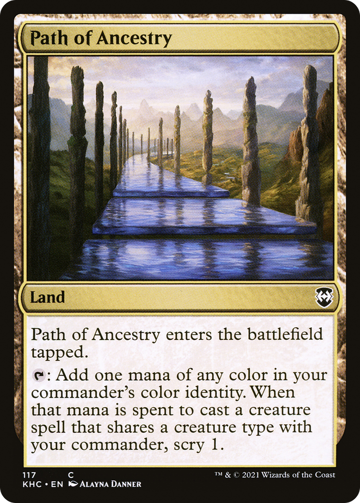 Magic: The Gathering - Path of Ancestry - Kaldheim Commander