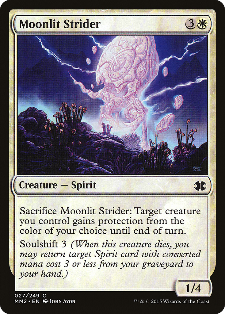 Magic: The Gathering - Moonlit Strider - Modern Masters 2015
