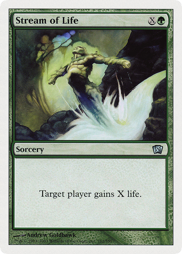 Magic: The Gathering - Stream of Life - Eighth Edition
