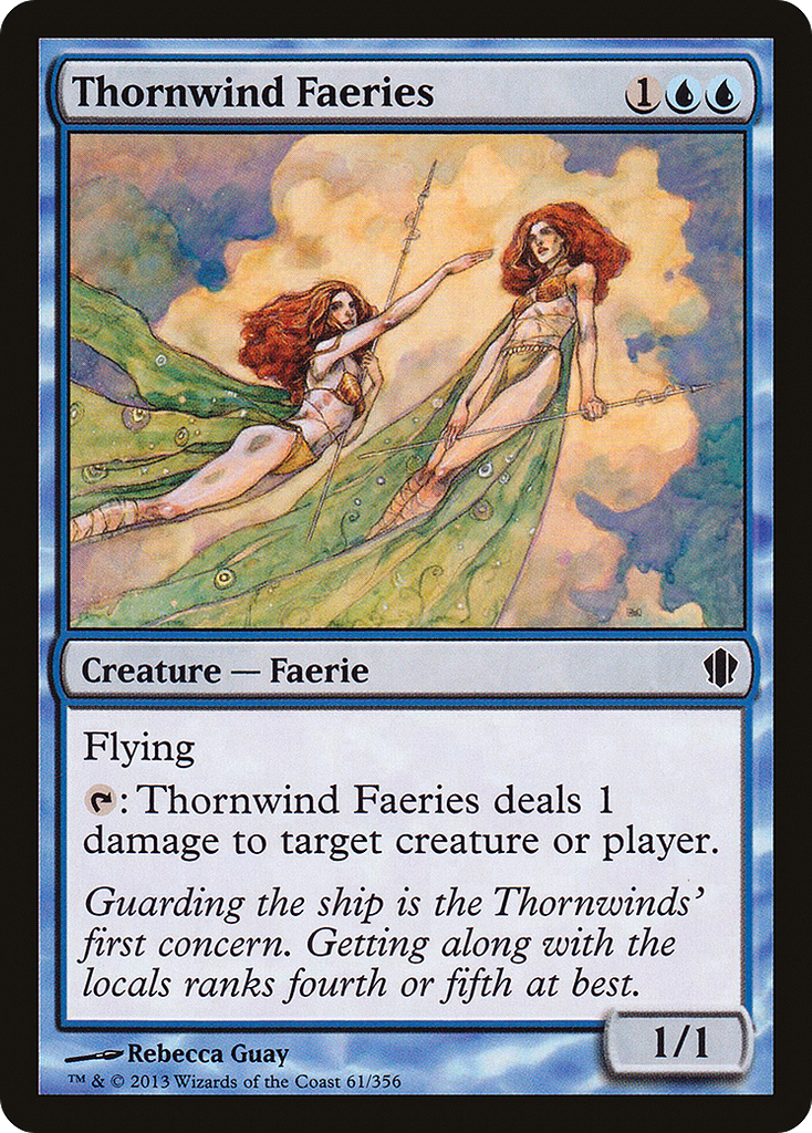 Magic: The Gathering - Thornwind Faeries - Commander 2013