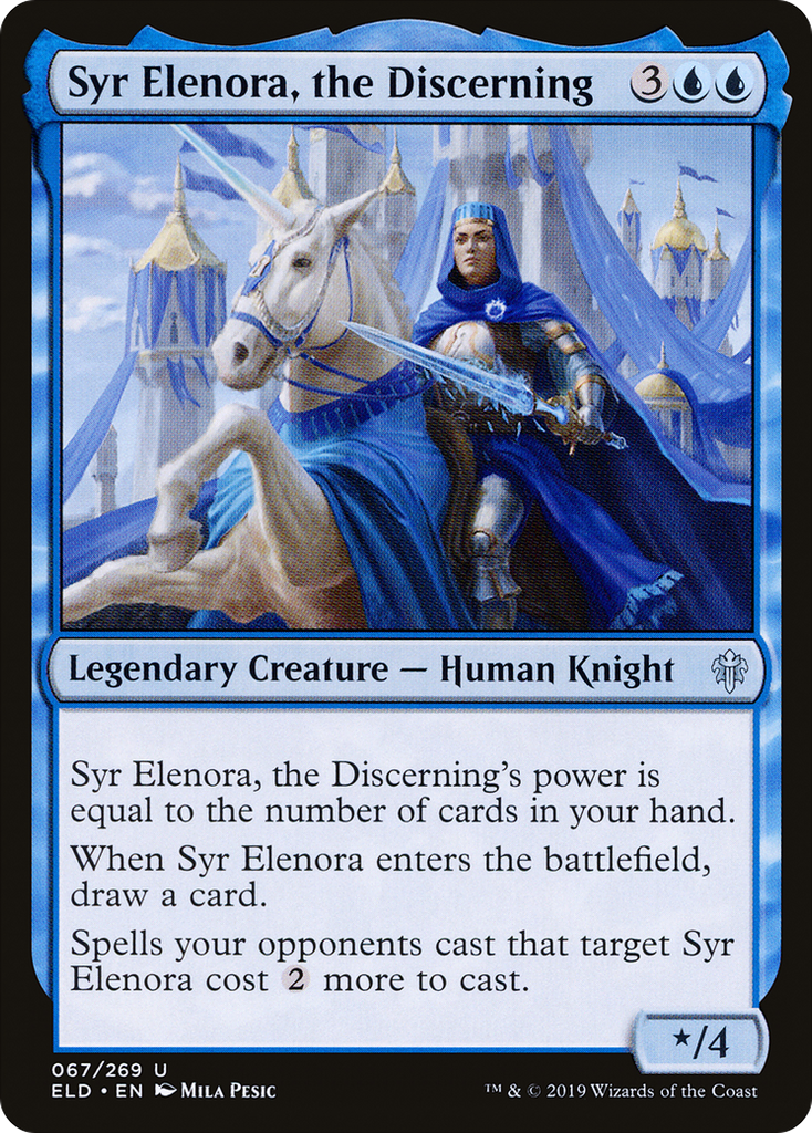 Magic: The Gathering - Syr Elenora, the Discerning - Throne of Eldraine