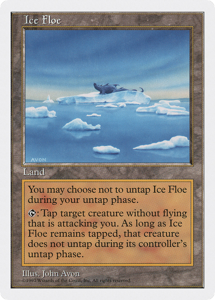 Magic: The Gathering - Ice Floe - Fifth Edition