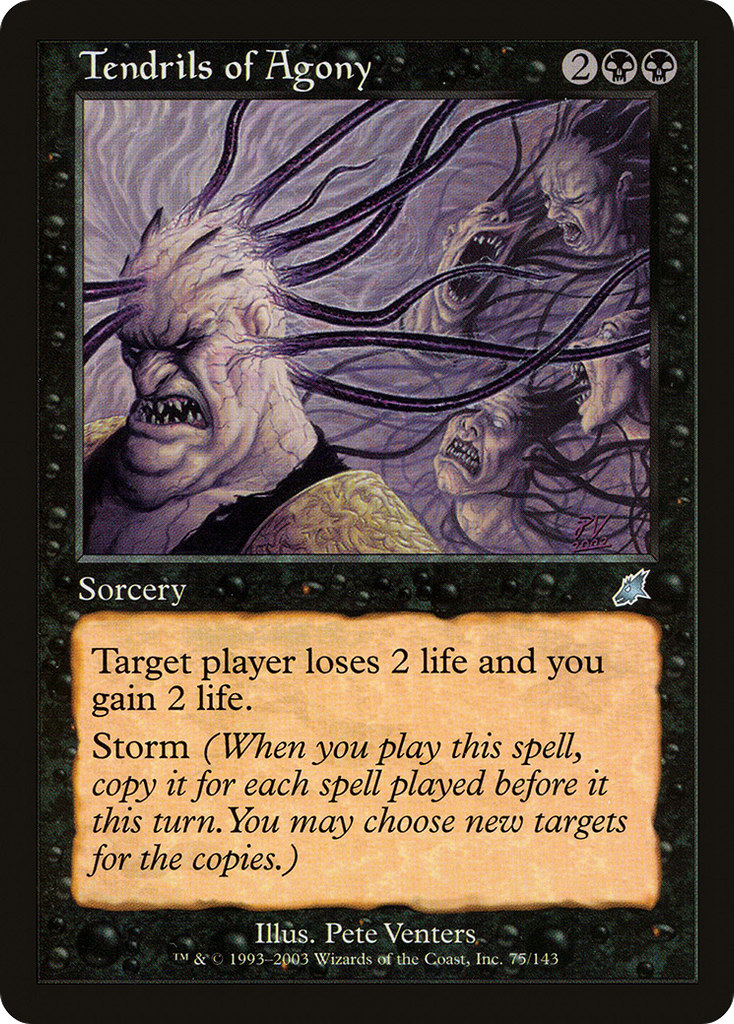 Magic: The Gathering - Tendrils of Agony - Scourge