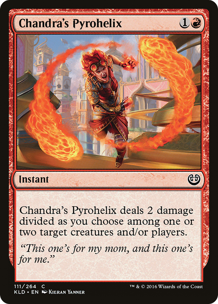 Magic: The Gathering - Chandra's Pyrohelix - Kaladesh