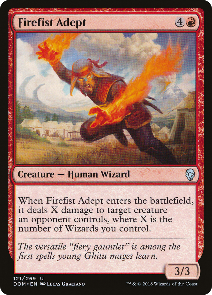 Magic: The Gathering - Firefist Adept - Dominaria