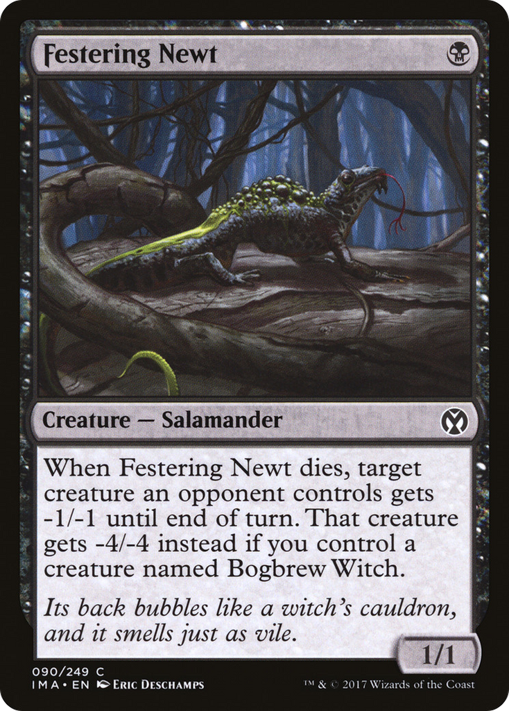 Magic: The Gathering - Festering Newt - Iconic Masters