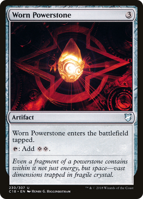 Magic: The Gathering - Worn Powerstone - Commander 2018