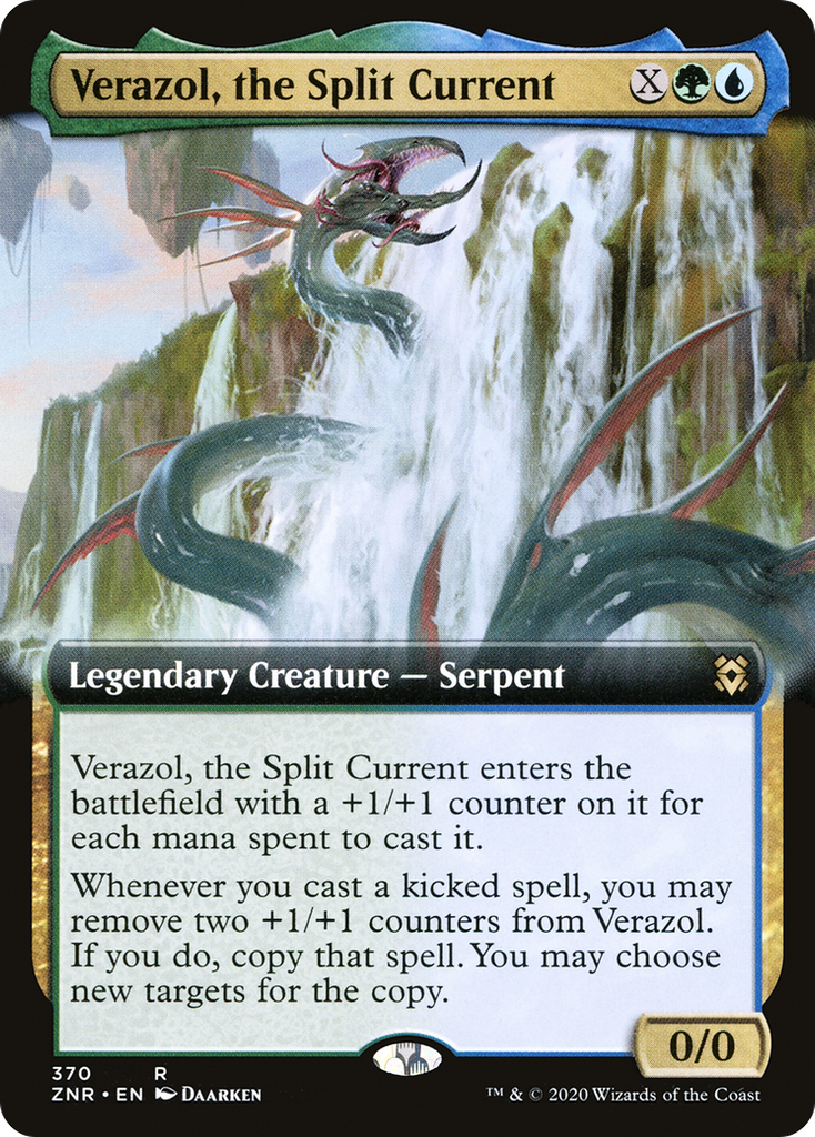 Magic: The Gathering - Verazol, the Split Current - Zendikar Rising