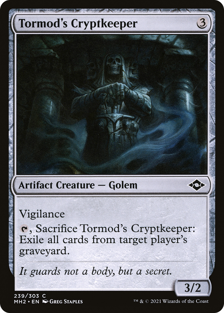 Magic: The Gathering - Tormod's Cryptkeeper Foil - Modern Horizons 2