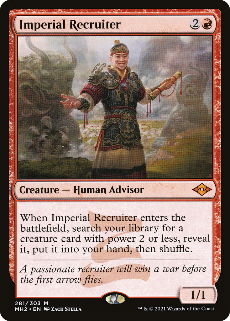 Magic: The Gathering - Imperial Recruiter Foil - Modern Horizons 2