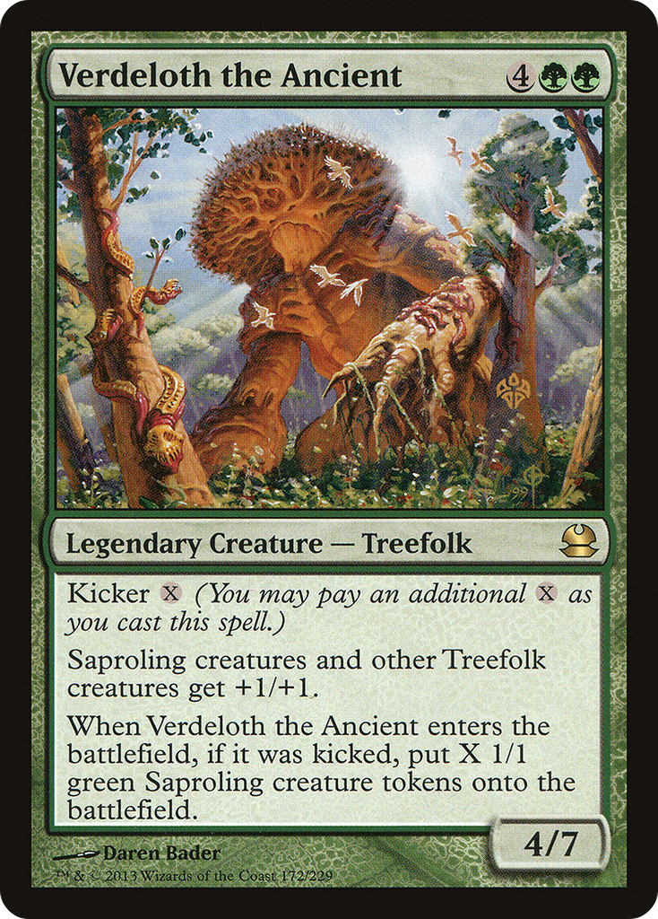 Magic: The Gathering - Verdeloth the Ancient - Modern Masters