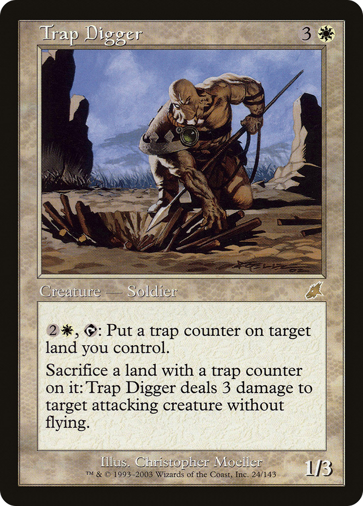 Magic: The Gathering - Trap Digger - Scourge